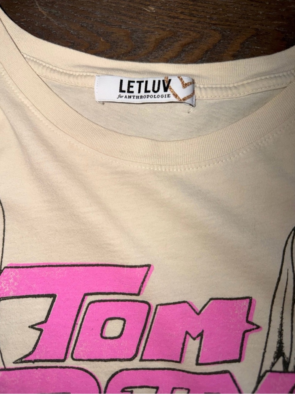 Letluv for Anthropologie Tom Petty and the Heartbreakers Graphic Tee size XL - Picture 5 of 7